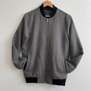 21men Charcoal Bomber Jacket